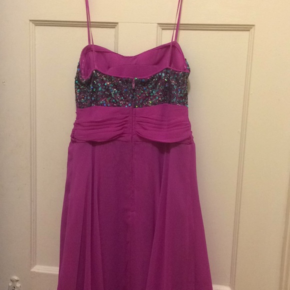 Sequins high low prom dress - Picture 8 of 8